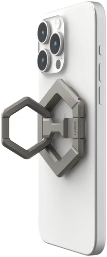 UAG Magnetic Ring Stand MagSafe Standaard en Houder voor Telefoons Titanium afbeelding 14