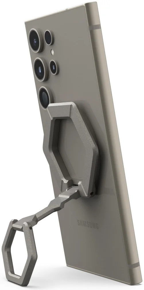 UAG Magnetic Ring Stand MagSafe Standaard en Houder voor Telefoons Titanium afbeelding 21
