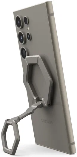 UAG Magnetic Ring Stand MagSafe Standaard en Houder voor Telefoons Titanium afbeelding 21