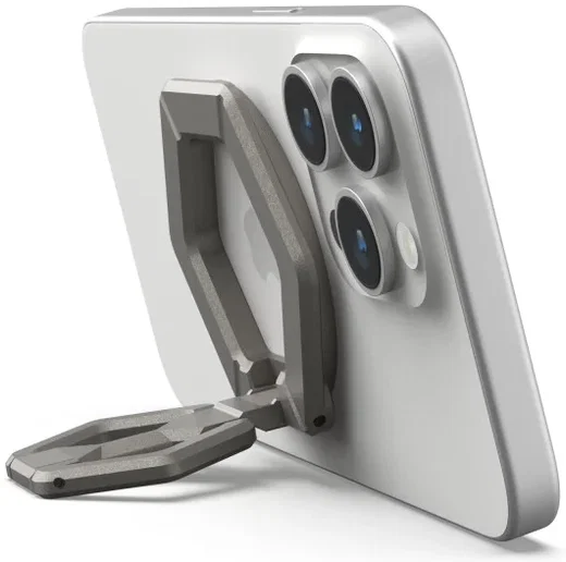 UAG Magnetic Ring Stand MagSafe Standaard en Houder voor Telefoons Titanium afbeelding 17