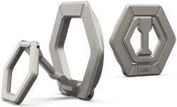 UAG Magnetic Ring Stand MagSafe Standaard en Houder voor Telefoons Titanium afbeelding