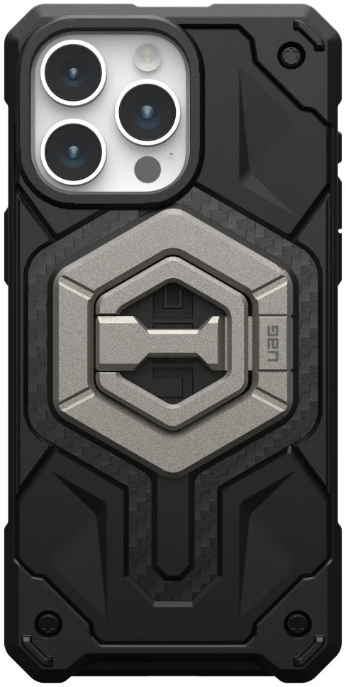 UAG Magnetic Ring Stand MagSafe Standaard en Houder voor Telefoons Titanium afbeelding 2