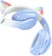 Hoco W42 Draadloze Kinder Koptelefoon met Led Kattenoortjes Max 85 dB Blauw afbeelding 2