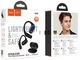 Hoco EA6 Open-Ear Draadloze Oordopjes Met Oorhaak Zwart afbeelding 3