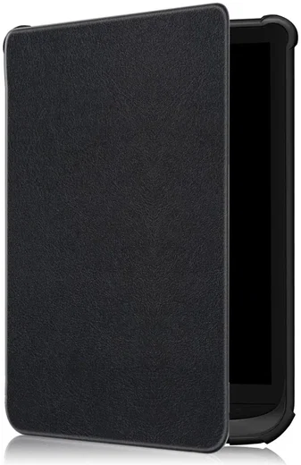 Universele PocketBook Hoes Book Case Sleep Cover Beschermhoes Zwart afbeelding 1
