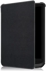 Universele PocketBook Hoes Book Case Sleep Cover Beschermhoes Zwart afbeelding