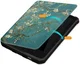 Universele PocketBook Hoes Book Case Sleep Cover Beschermhoes Bloemen Print afbeelding 3