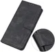 KHAZNEH Xiaomi Poco F6 Hoesje Retro Wallet Book Case Zwart afbeelding 6