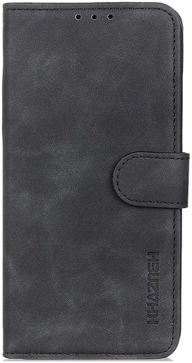 KHAZNEH Xiaomi Redmi 13 4G / Poco M6 Hoesje Retro Wallet Book Case Zwart afbeelding 8