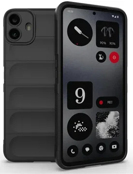 Nothing CMF Phone 1 Hoesje Rugged TPU Back Cover Zwart