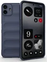 Nothing CMF Phone 1 Hoesje Rugged TPU Back Cover Donker Blauw