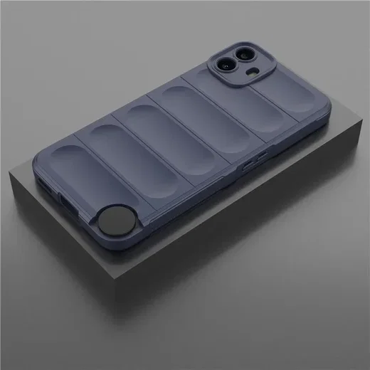 Nothing CMF Phone 1 Hoesje Rugged TPU Back Cover Donker Blauw afbeelding 4