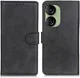 Asus Zenfone 10 Hoesje Wallet Book Case Kunstleer Zwart afbeelding 2