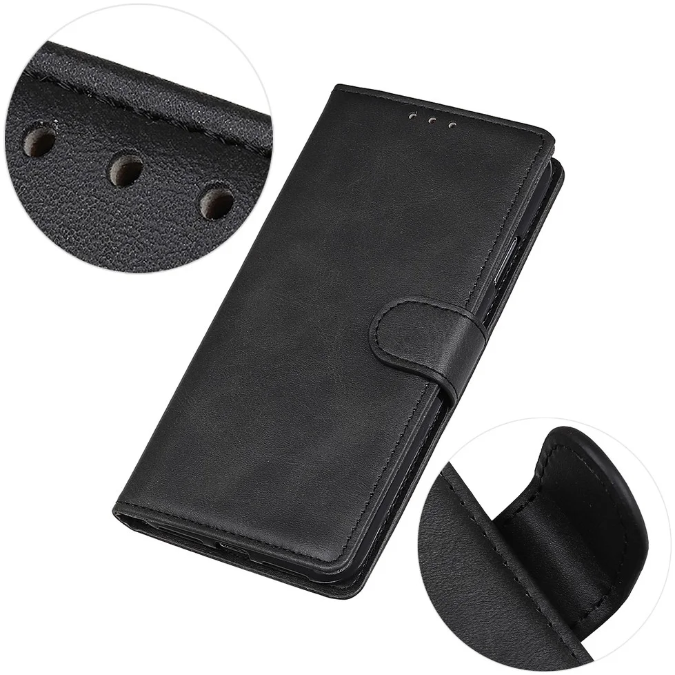 Asus Zenfone 10 Hoesje Wallet Book Case Kunstleer Zwart afbeelding 4