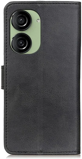 Asus Zenfone 10 Hoesje Wallet Book Case Kunstleer Zwart afbeelding 8