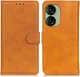 Asus Zenfone 10 Hoesje Wallet Book Case Kunstleer Bruin afbeelding 2