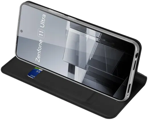 Dux Ducis Skin Pro Asus Zenfone 11 Ultra Hoesje Portemonnee Zwart afbeelding 5