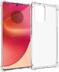 Motorola Edge 50 Fusion Hoesje Dun TPU Back Cover Transparant afbeelding