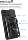 Motorola Edge 50 Pro Hoesje met Camera Slider en Kickstand Ring Zwart afbeelding 10