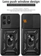 Motorola Edge 50 Pro Hoesje met Camera Slider en Kickstand Ring Zwart afbeelding 3