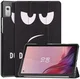 Lenovo Tab M9 Hoes Tri-Fold Book Case met Standaard Don't Touch Me afbeelding 1