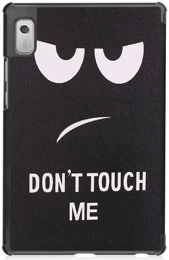 Lenovo Tab M9 Hoes Tri-Fold Book Case met Standaard Don't Touch Me afbeelding 10