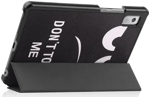 Lenovo Tab M9 Hoes Tri-Fold Book Case met Standaard Don't Touch Me afbeelding 5
