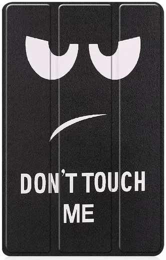 Lenovo Tab M9 Hoes Tri-Fold Book Case met Standaard Don't Touch Me afbeelding 9