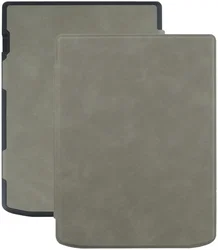 PocketBook InkPad 4 Hoes E-Reader Book Case Beschermhoes Grijs afbeelding