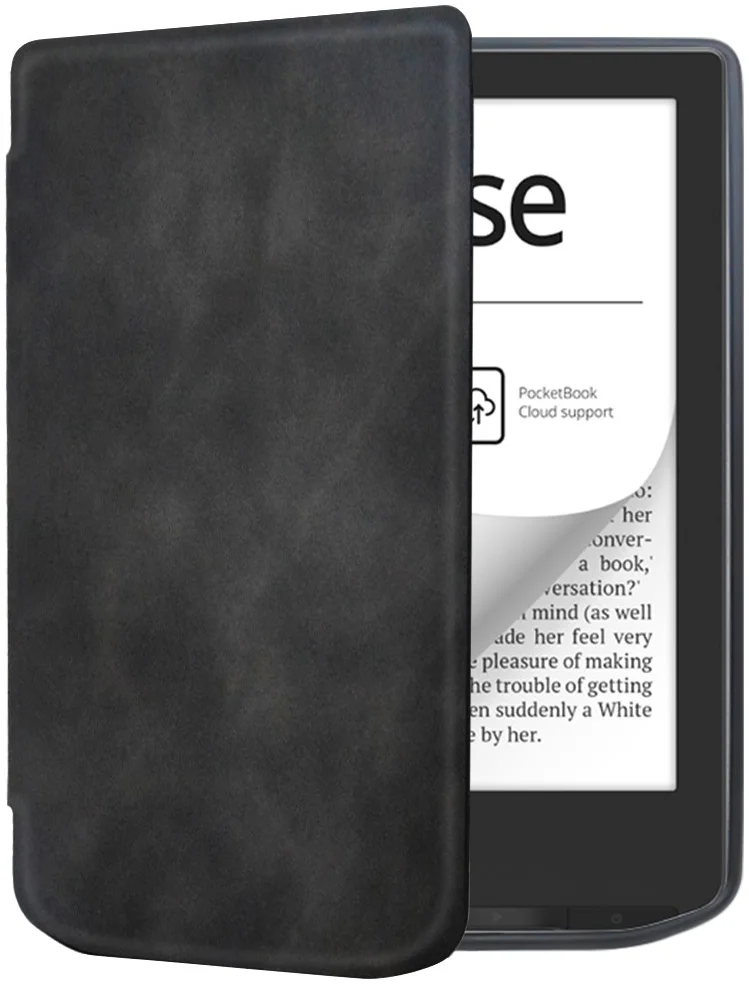 PocketBook Verse Pro Hoes Book Case Sleep Cover Beschermhoes Zwart afbeelding 1