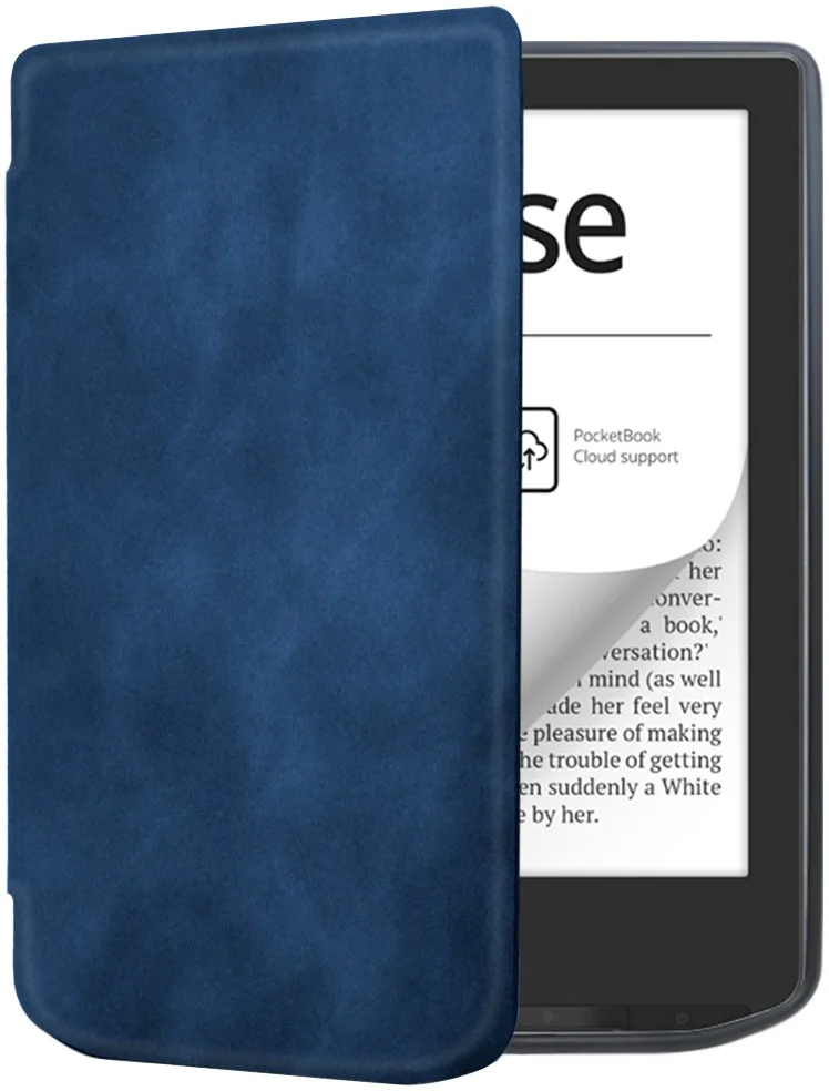 PocketBook Verse Pro Hoes Book Case Sleep Cover Beschermhoes Blauw afbeelding 1