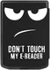 PocketBook Verse Pro Hoes Book Case Sleep Cover Beschermhoes Don't Touch Print afbeelding 6