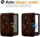 PocketBook Verse Pro Hoes Book Case Sleep Cover Beschermhoes Library Print afbeelding 3