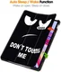 Xiaomi Redmi Pad Pro / Poco Pad Hoes Book Case Sleep/Wake Don't Touch Print afbeelding 3