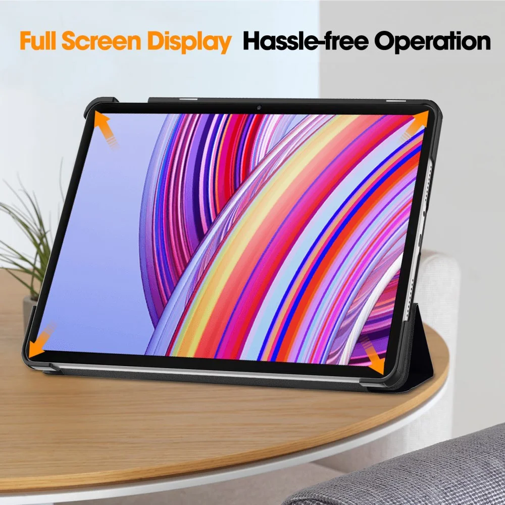 Xiaomi Redmi Pad Pro / Poco Pad Hoes Book Case Sleep/Wake Don't Touch Print afbeelding 5