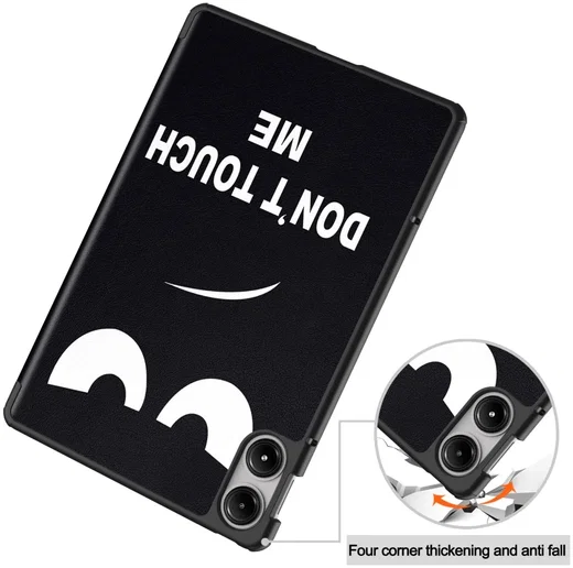 Xiaomi Redmi Pad Pro / Poco Pad Hoes Book Case Sleep/Wake Don't Touch Print afbeelding 7