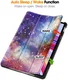 Xiaomi Redmi Pad Pro / Poco Pad Hoes Book Case Sleep/Wake Galaxy Print afbeelding 2