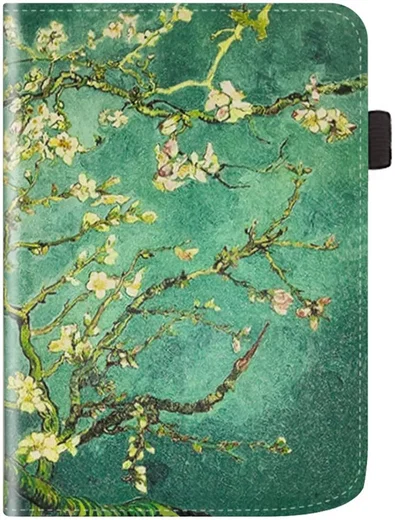 PocketBook Verse Hoes Book Case met Standaard en Sleep / Wake Bloemen Print afbeelding 5
