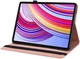 Xiaomi Redmi Pad Pro / Poco Pad Hoes Tri-Fold Book Case Vlinder Print Roze afbeelding 2