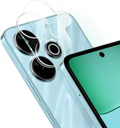 Imak Xiaomi Redmi 13 4G / Poco M6 Camera Lens Protector + Lens Cap Clear afbeelding