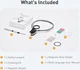 Amorus Universele Magnetische MagSafe Nek Telefoonhouder Grijs afbeelding 10