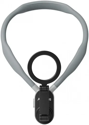 Amorus Universele Magnetische MagSafe Nek Telefoonhouder Grijs afbeelding 2