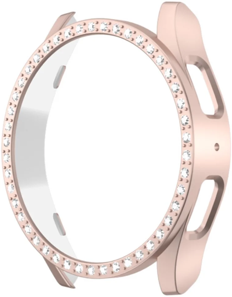 Samsung Galaxy Watch 7 44MM Hoesje - Hard Plastic - Diamant Roze afbeelding 1