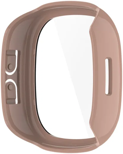 Fitbit Ace LTE Hoesje Bumper met Ingebouwde Tempered Glass Roze afbeelding 5