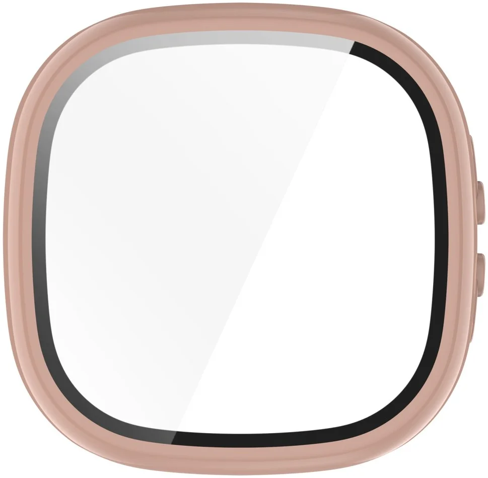 Fitbit Ace LTE Hoesje Bumper met Ingebouwde Tempered Glass Roze afbeelding 6