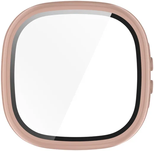 Fitbit Ace LTE Hoesje Bumper met Ingebouwde Tempered Glass Roze afbeelding 6