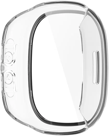 Fitbit Ace LTE Hoesje Bumper met Ingebouwde Tempered Glass Transparant afbeelding 5