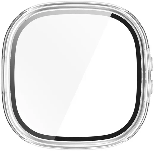 Fitbit Ace LTE Hoesje Bumper met Ingebouwde Tempered Glass Transparant afbeelding 6