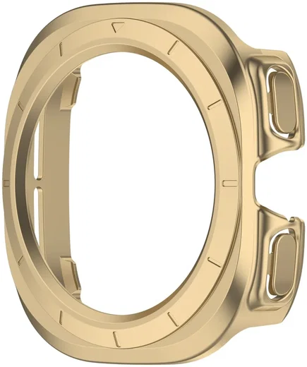 Samsung Galaxy Watch Ultra Hoesje - Hard Plastic - Goud afbeelding 2