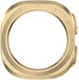 Samsung Galaxy Watch Ultra Hoesje - Hard Plastic - Goud afbeelding 4